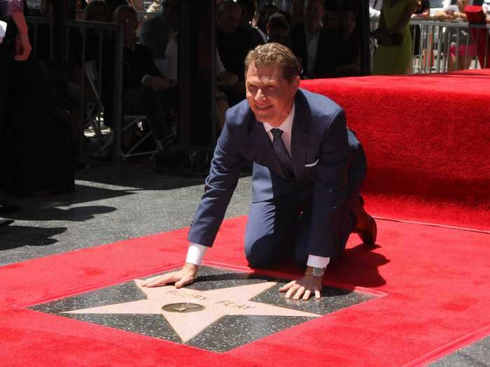 Flay was the first chef to receive a star on the Hollywood Walk of Fame.