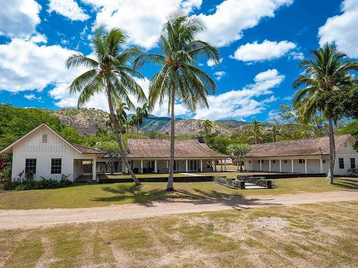 The Dillingham Lodge, also known as the "Big House," has eight bedrooms, a professional kitchen, and hardwood floors, according to the ranch website.