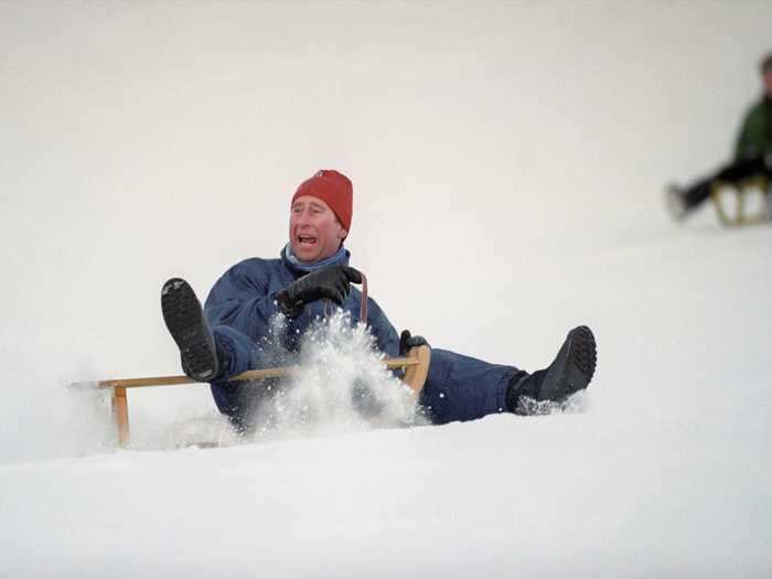 Through the years, Klosters has remained a quiet ski village where royals, like Prince Charles, can let their guard down.