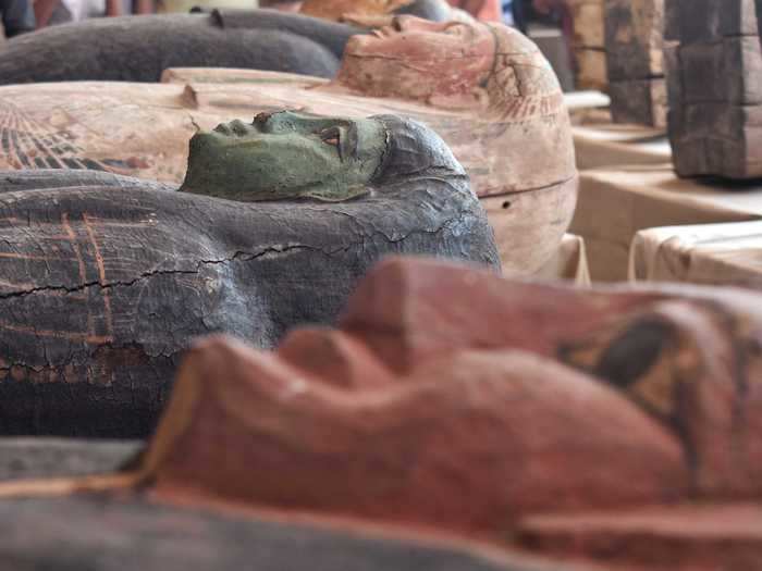 Across the world, Egyptologists have unearthed batch after batch of sarcophagi in an ancient city of the dead beneath Saqqara.