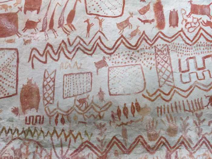 Thousands of drawings hidden deep in the Amazon rainforest tell the story of an ancient tribe