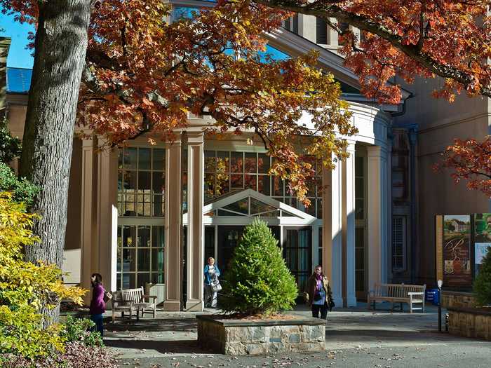 The Winterthur Museum, Garden & Library in Winterthur, Delaware, has some of the best holiday decorations in the state.