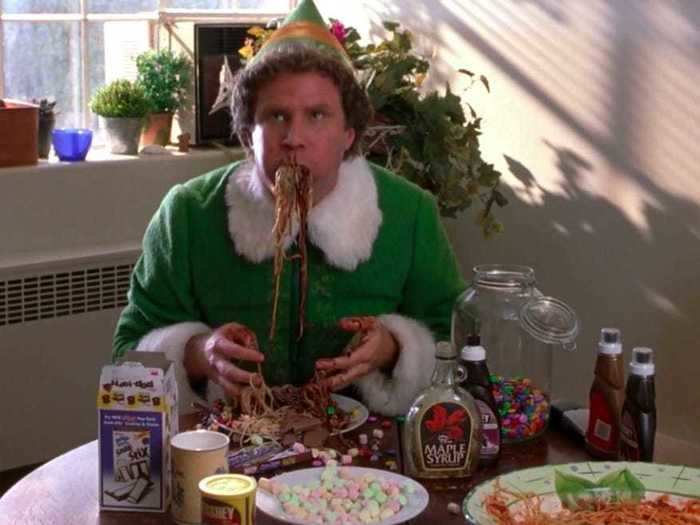 Will Ferrell actually ate Buddy