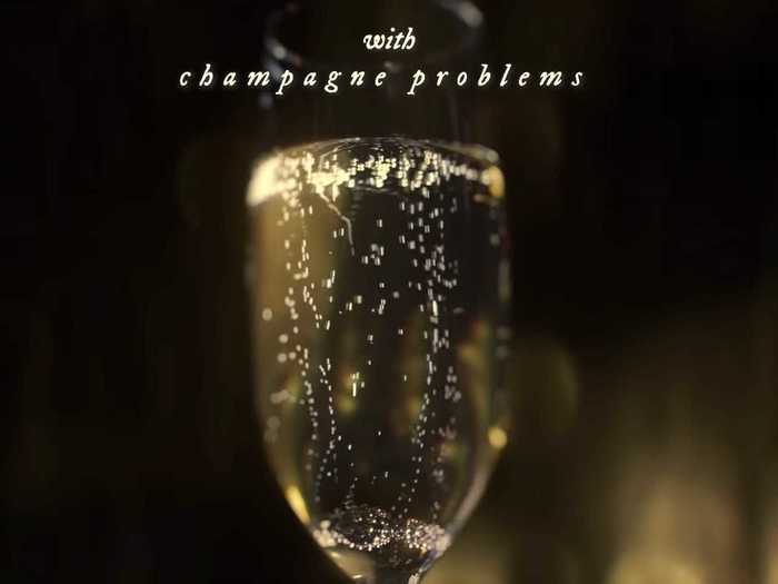 "Champagne Problems" has nostalgic flourishes, recalling both "Speak Now" and "Red."