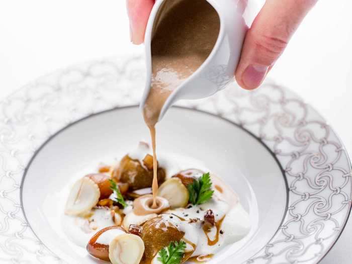 Impress your family with a chestnut velouté recipe straight from a Michelin-starred kitchen.