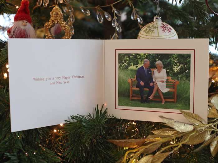 2018: Prince Charles and Camilla featured another sweet photo on their Christmas card.