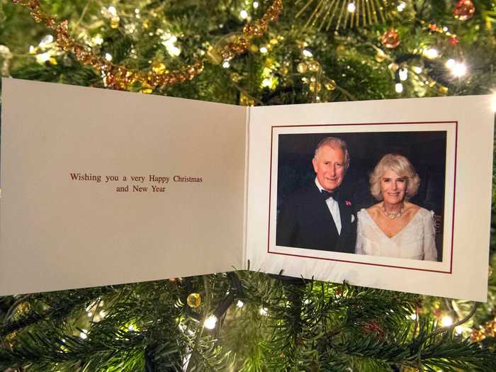 2017: The Duke and Duchess of Cornwall shared a photo from Camilla