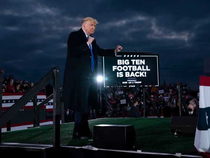 Campaign rallies during the pandemic