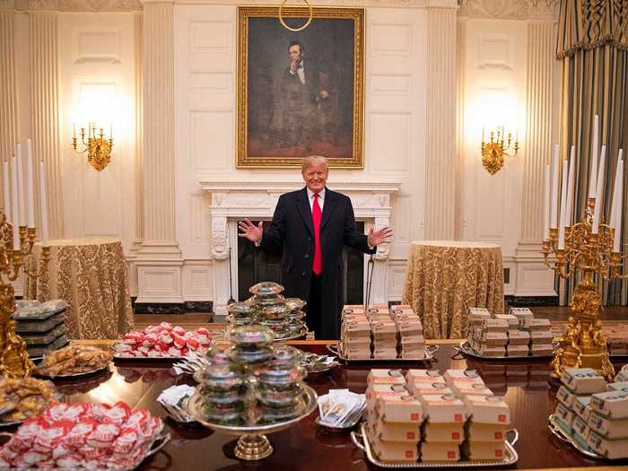 Fast-food at the White House