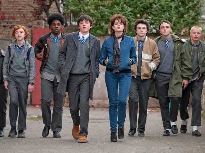 A Dublin teenager forms a rock band in "Sing Street" (2016).