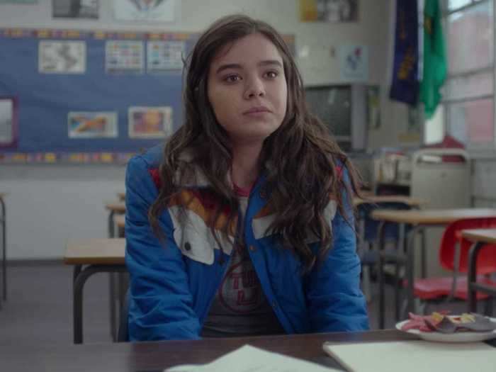 A misfit battles teen angst in "The Edge of Seventeen" (2016).