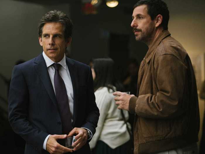 Grown siblings look for paternal love in "The Meyerowitz Stories (New and Selected)" (2017).