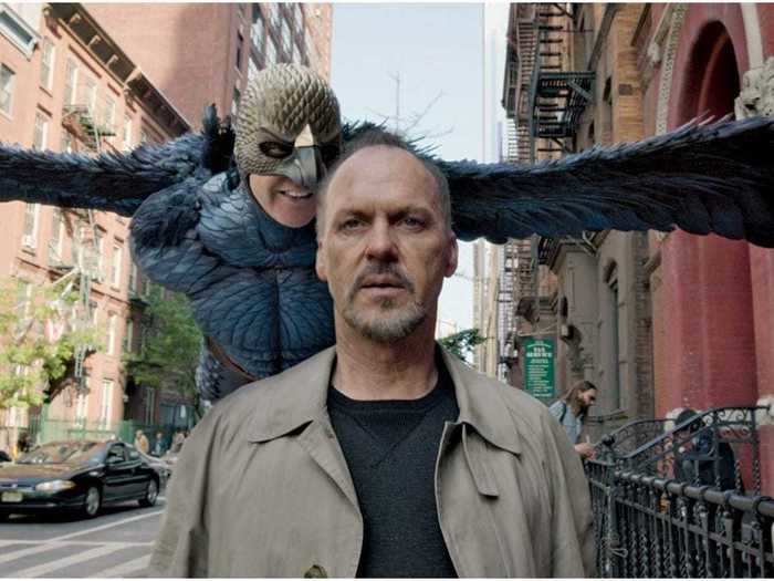 In "Birdman" (2014), a has-been tries to reinvent himself.