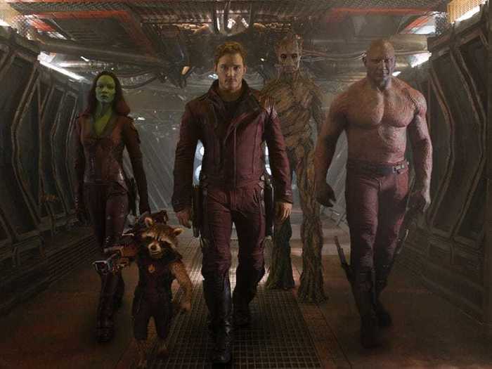 An alliance of unlikely heroes forms in "Guardians of the Galaxy" (2014).