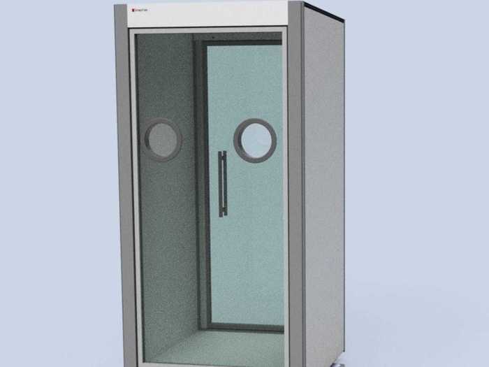 The company is working with CannonDesign - a "leading medical facility design firm," according to Bostock - to bring the medical testing pod to market.