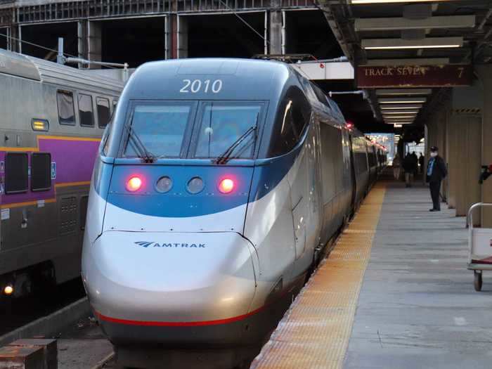 It was my first time on the Acela and although the service is celebrating its 20th birthday this year, the trains still seemed new to me, but only to me.