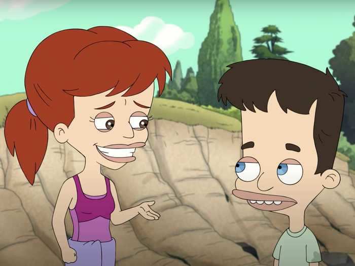 2. "Big Mouth" (Netflix original, 2017-present)