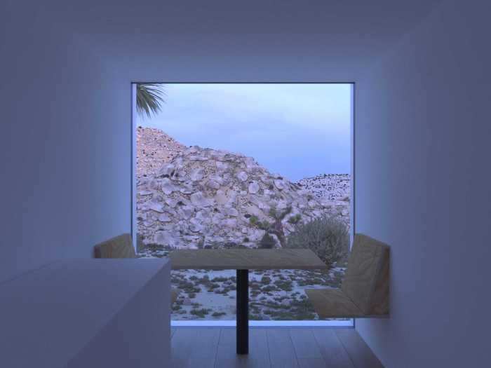 Each part of the house will have breath-taking views of both the desert and the sky.