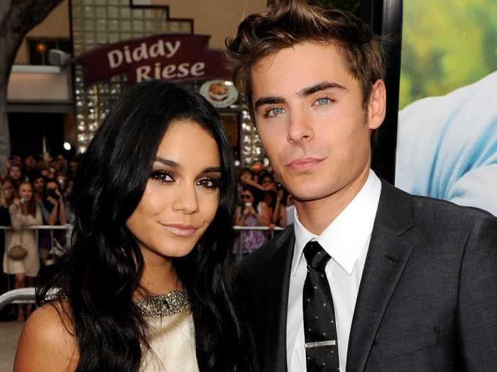 Her celebrity crush as a teenager was Zac Efron, who would later become her real-life boyfriend at the time.