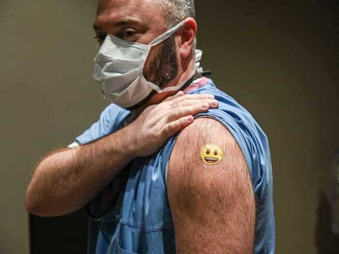 Dr. Jason Smith was the first Kentucky resident to be vaccinated