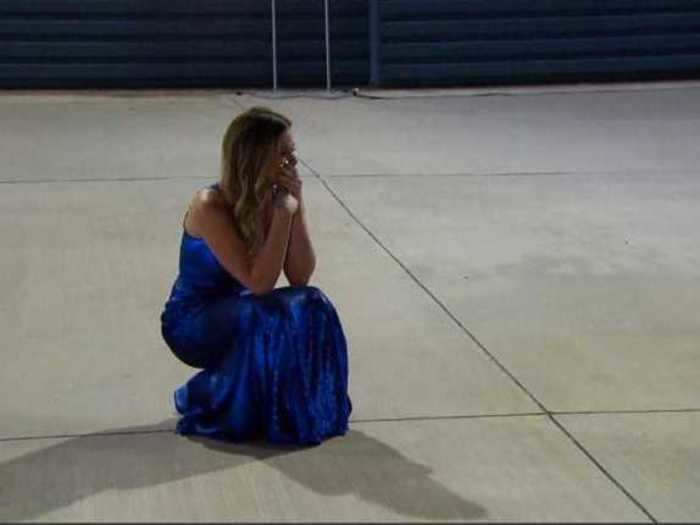 JoJo crying in an airplane hangar after breaking up with Luke is unforgettable.