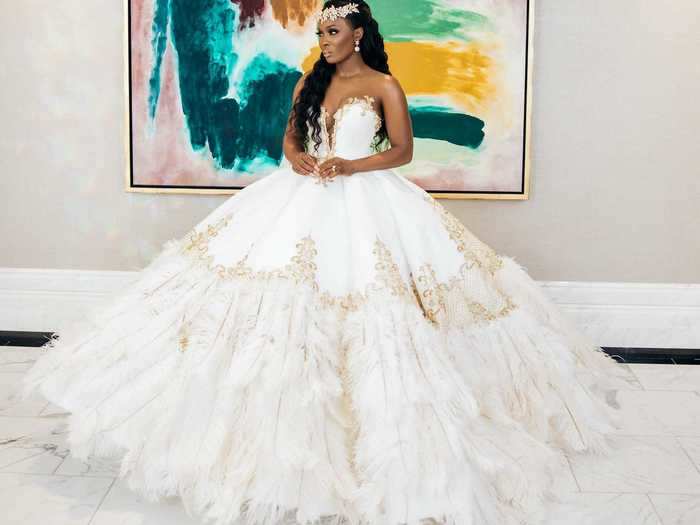 2020 brides took ball gowns to a new level.