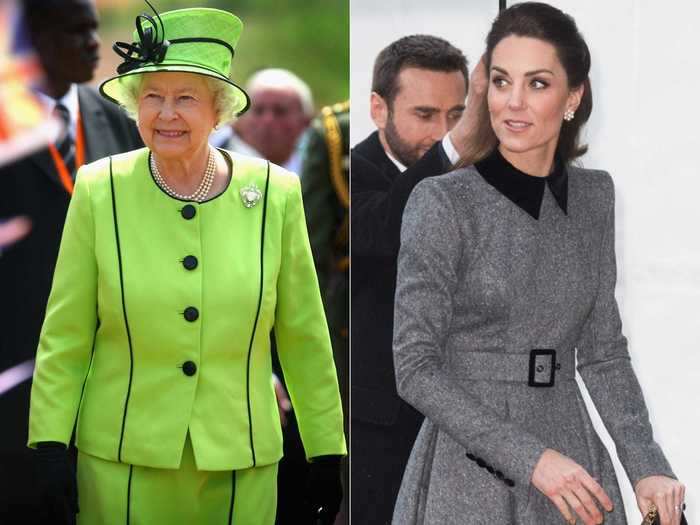 Middleton has followed the Queen