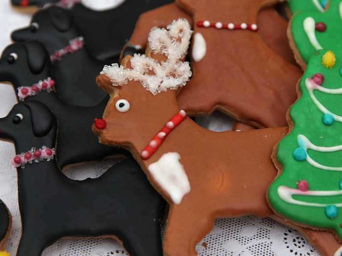 Decorating Christmas cookies is a tradition related to ancient winter solstice celebrations.
