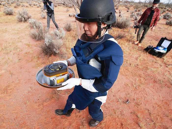 Japan, meanwhile, returned its own asteroid loot to Earth this year. It