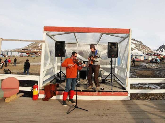 "Longyearbyen has a lot of cultural arrangements for locals, so even though we have darkness 24/7 in the winter we still have a lot to do," Prytz said, citing going out to dinner, or meeting friends at a bar.