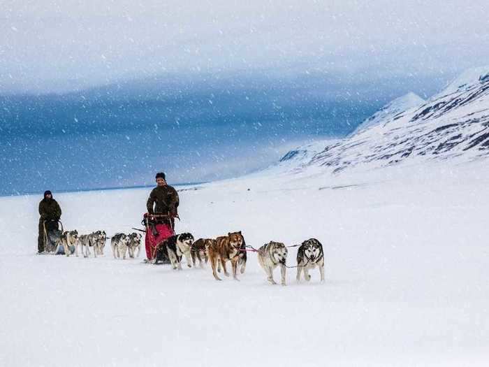 Fuentes loves Svalbard and spends his time playing sports, snowmobiling, dog sledding, and skiing. However, he admits that seeing the same people all the time because it