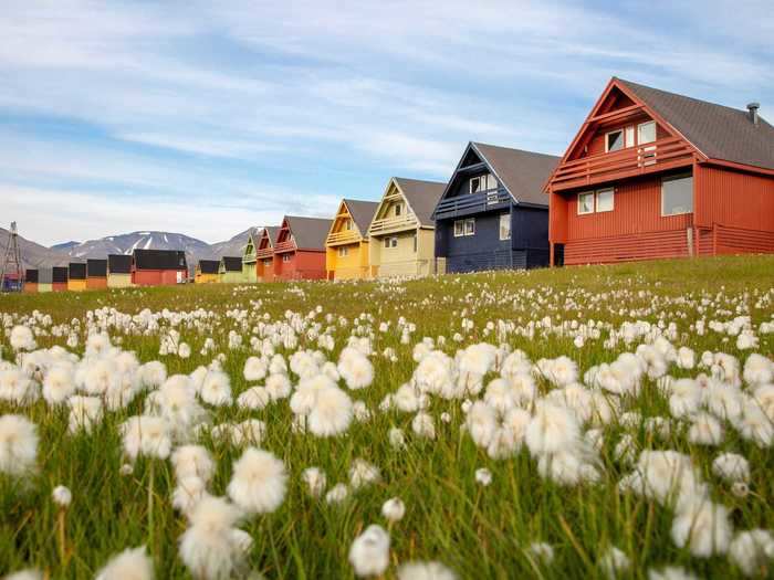 Svalbard has a population of about 2,500, and its capital, Longyearbyen, is the northernmost town in the world, per the BBC.