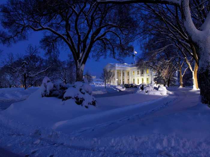 There were three major snowstorms in 20 days in February 2010, including "Snowmageddon" in Washington, DC.