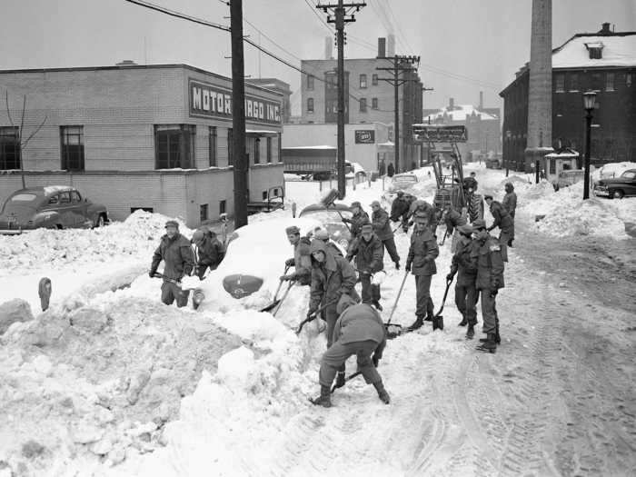 The Great Appalachian Storm of 1950 snarled Thanksgiving weekend travel.