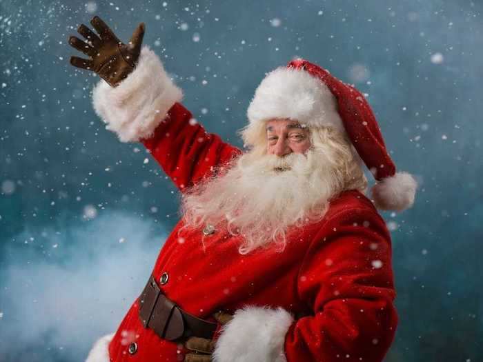 The first Christmas song to mention Santa Claus was Benjamin Hanby