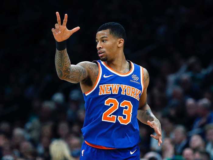 Trey Burke appeared in 69 games with the Knicks from 2017-2019.