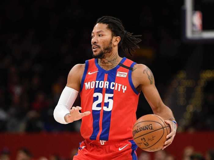 Rose is now a member of the Pistons.