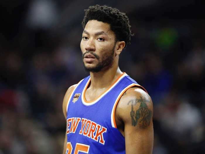 The Knicks traded for Derrick Rose in 2016. After a strong start to the season, the Knicks eventually let him walk in free agency.