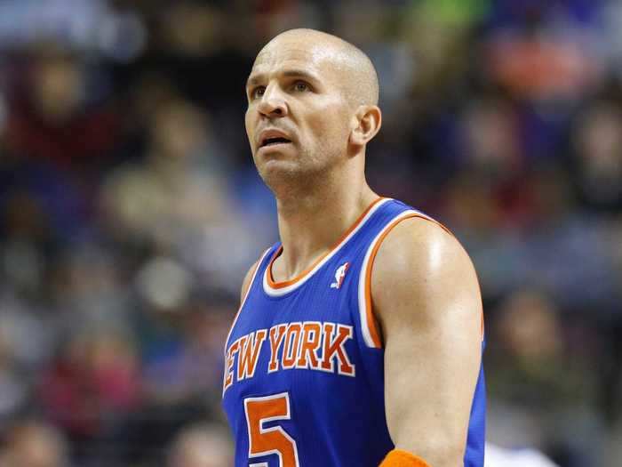 40-year-old Jason Kidd played a key role in the Knicks