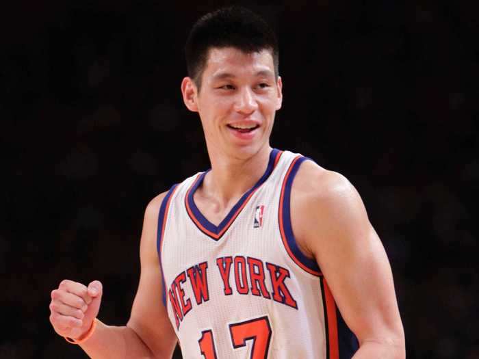 Jeremy Lin had a breakout as the Knicks point guard in 2012 and momentarily looked like the team