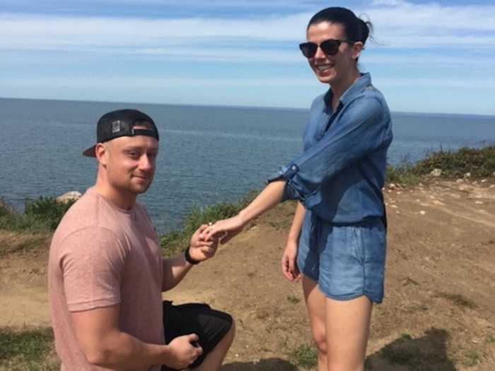 McGown and Fritz got engaged in 2016 and married in 2017.