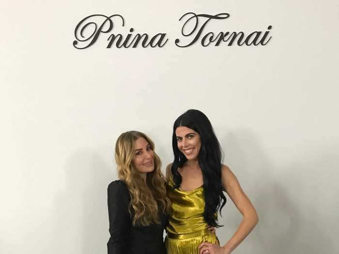 Ally McGown has been working with wedding dress designer Pnina Tornai since 2013.