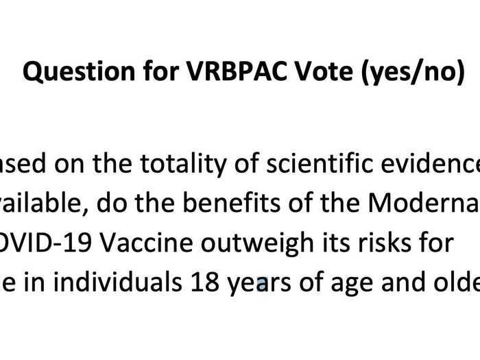 9:00 AM: Panel kicks off, releasing key voting question