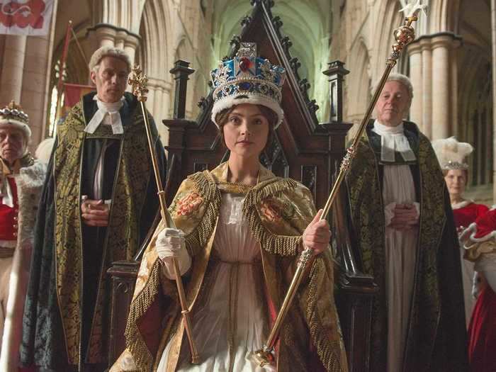 "Victoria" follows the life of another British royal.