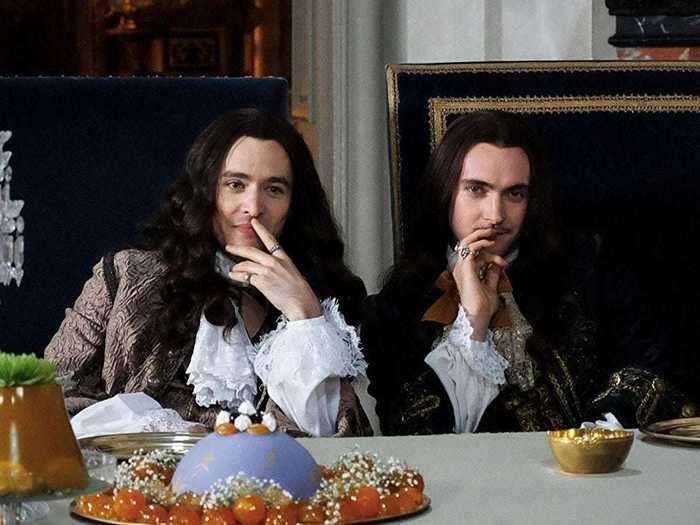 "Versailles" is a steamier period drama.