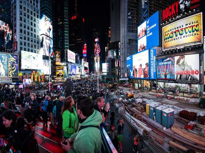 Today, Times Square is New York