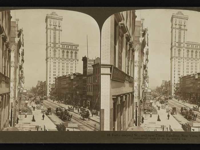 Throughout the 20th century, Times Square gained more popularity thanks to new subway lines ...