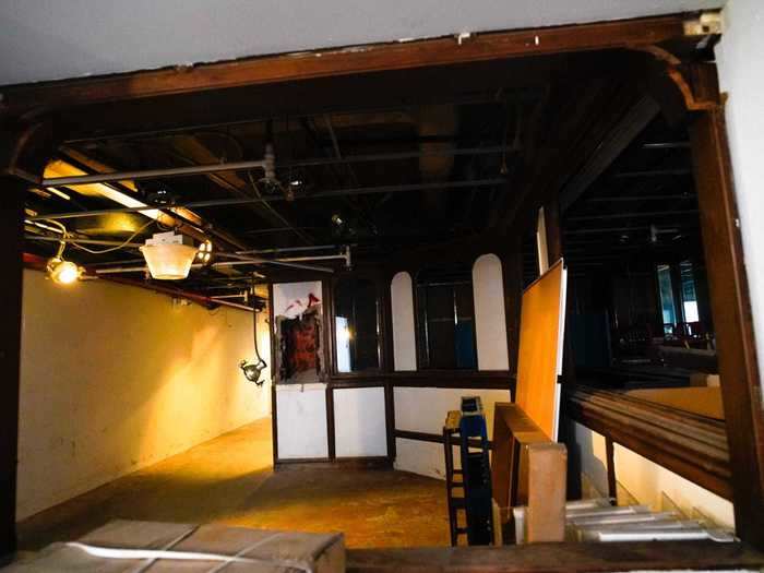 One floor was once home to a restaurant and bar.