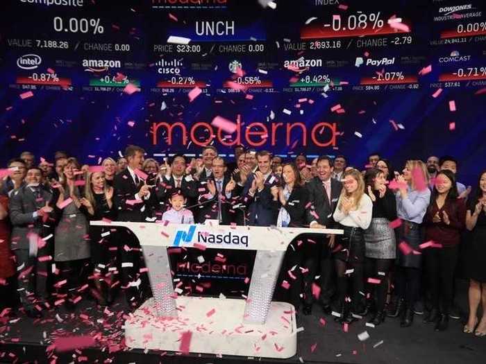 In 2018, Moderna had the biggest IPO in biotech history.