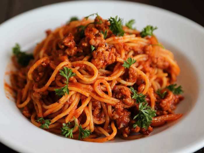 Bolognese sauce is another great way to utilize your Crock-Pot.